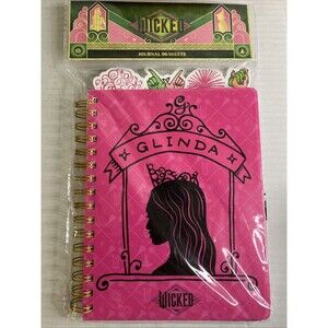 Wicked Glinda Tabbed Journal Hot Pink 96 Sheets Target Bullseye Playground‎